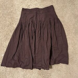 Long brown hippie skirt, i.e. brand. size 10